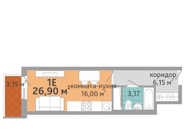 квартира г Екатеринбург Чкаловская ул Краснолесья 180/2 фото 1