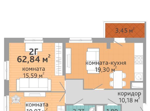 квартира г Екатеринбург Чкаловская ул Краснолесья 180/2 фото 1