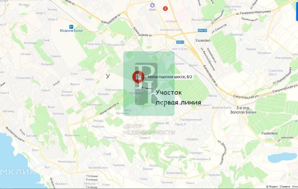 земля г Севастополь Балаклавский район, территория ТСН СНТ Строитель-2 фото 7