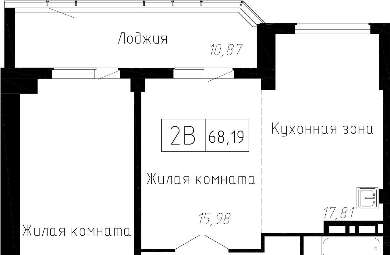 квартира г Владивосток р-н Советский Чайка ЖК «Чайка» фото 1