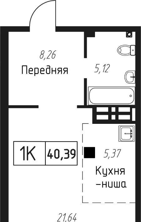 квартира г Владивосток р-н Советский Академгородок фото 1