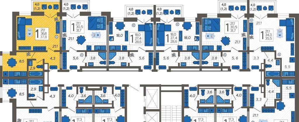 квартира г Сочи р-н Адлерский ул Искры 88/5 фото 2