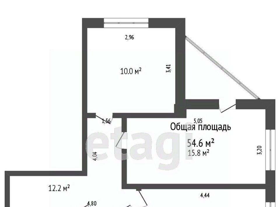 квартира г Томск р-н Октябрьский ул Архитекторов 8 фото 21