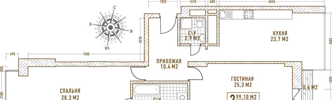 квартира г Москва метро Сокольники ул Матросская Тишина 12 фото 1