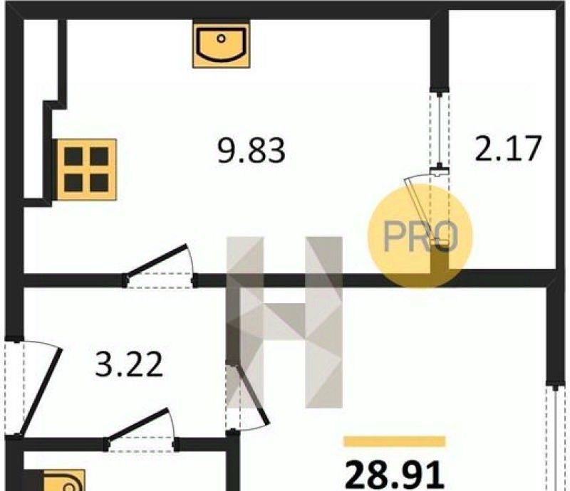 квартира г Калининград р-н Московский ул Интернациональная 18 фото 3