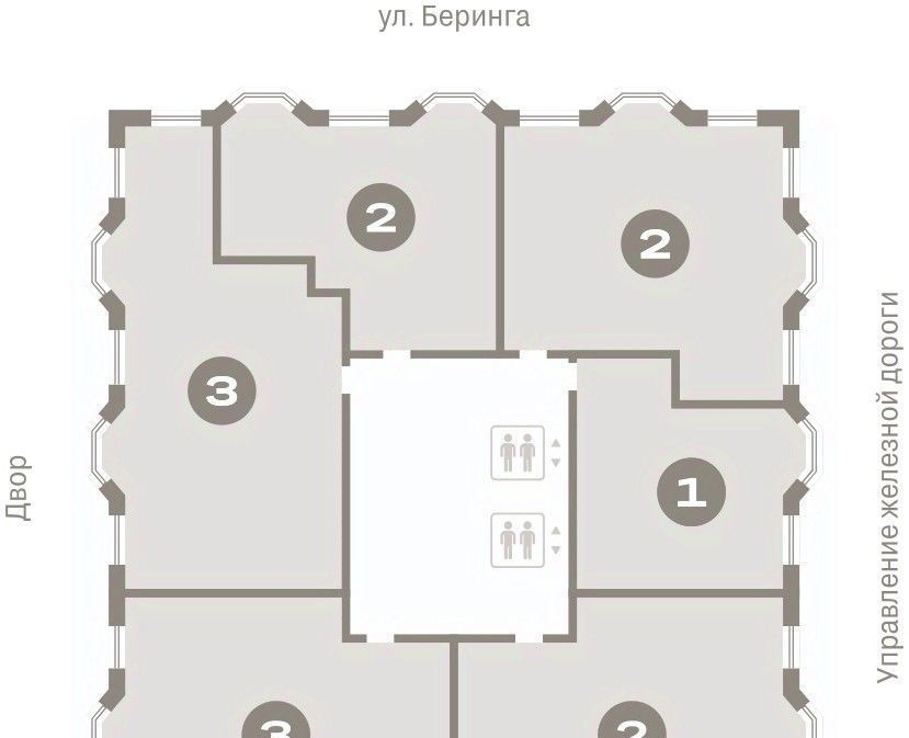 квартира г Екатеринбург Вокзальный Площадь 1905 года, жилрайон, На Некрасова жилой комплекс фото 2