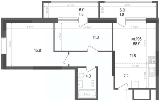 р-н Кировский дом 1 фото