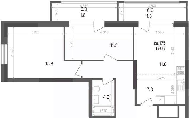 р-н Кировский дом 1 фото