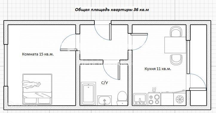 квартира г Люберцы ул Дружбы 1к/1 городской округ Люберцы фото 5