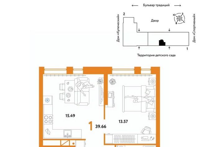 р-н Калининский дом 103к/1 фото