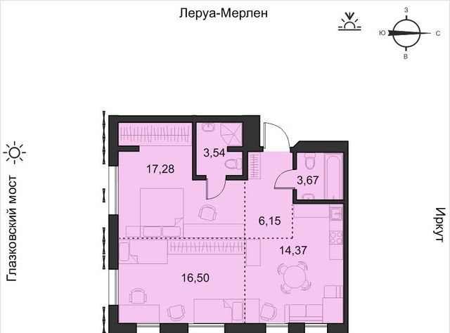 р-н Свердловский ул Набережная Иркута 23 Затон кв-л фото