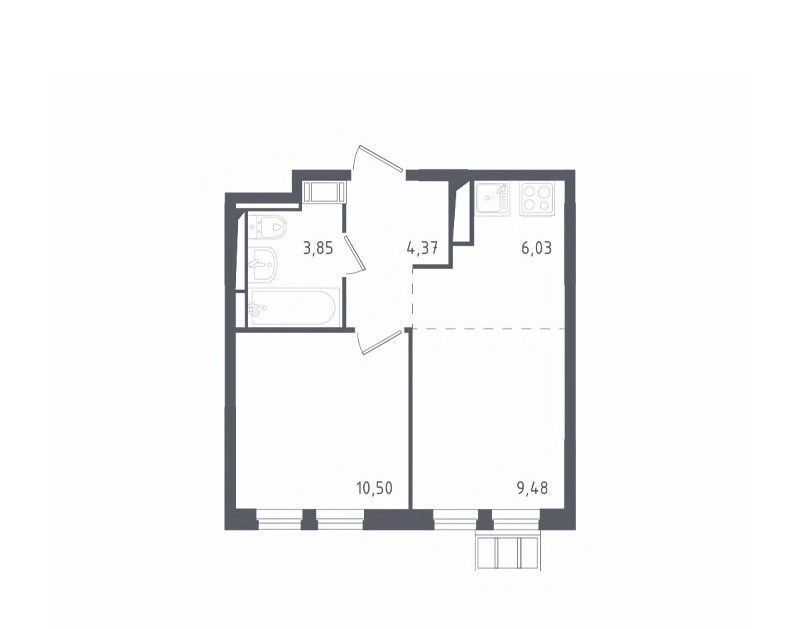 квартира г Видное ЖК Горки Парк к 3. 1, Домодедовская фото 1
