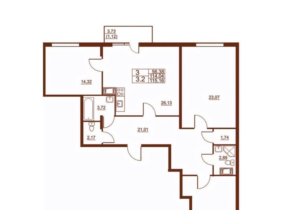 квартира г Санкт-Петербург п Шушары ш Московское 262к/3 Шушары фото 1