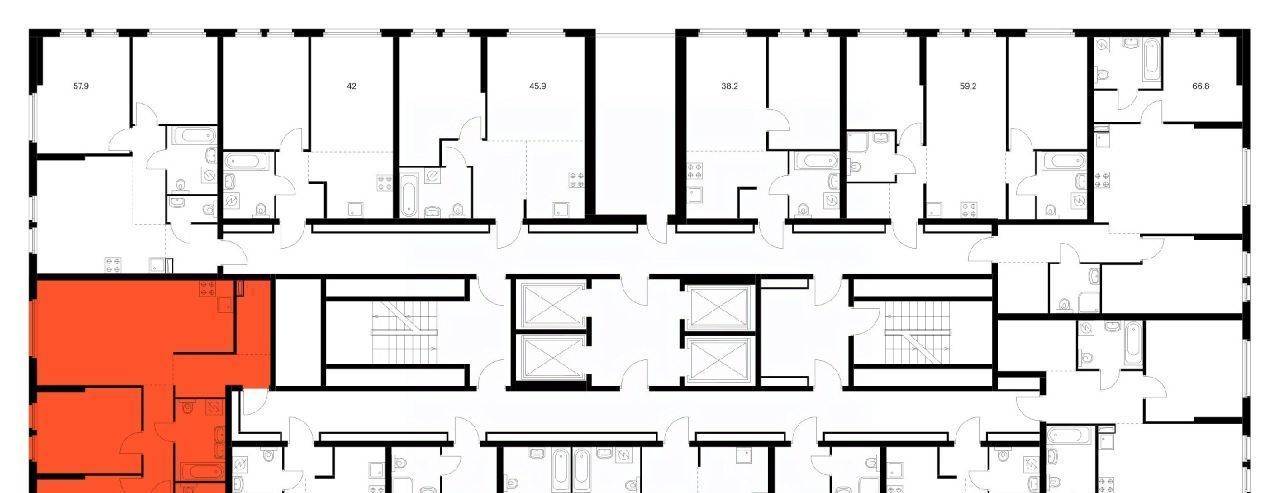 квартира г Москва метро Водный стадион б-р Кронштадтский к 1/3 фото 2