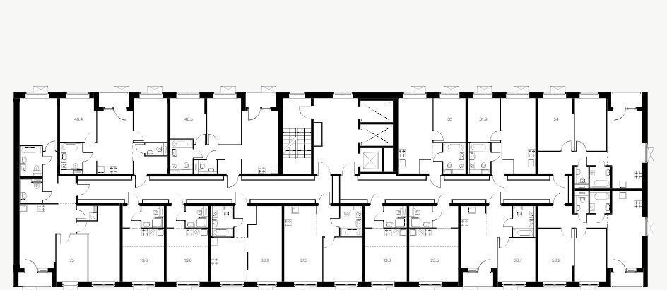 квартира г Екатеринбург Уральская жилой комплекс «Космонавтов 11» 4/2 фото 2