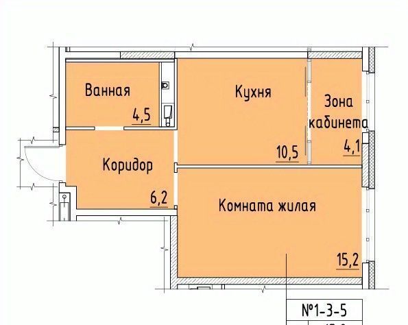 квартира г Тюмень р-н Калининский ЖК «Ботаника» фото 11