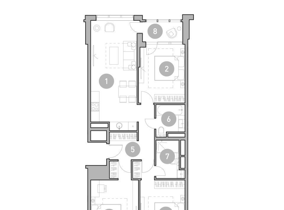 квартира г Москва метро Коптево ул Михалковская 50 фото 1