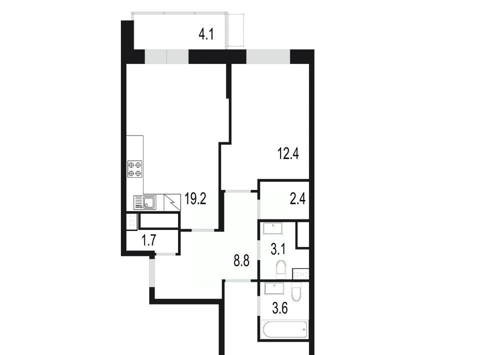 квартира г Одинцово ЖК «Союзный» Одинцово фото 1