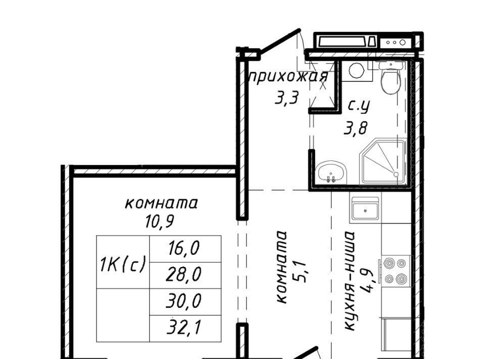 квартира г Новосибирск ЖК Азимут Площадь Маркса фото 1