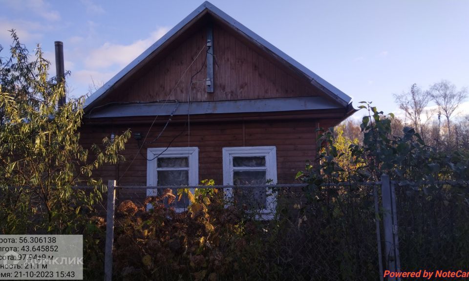 дом г Нижний Новгород городской округ Нижний Новгород, СНТ Берёзовая Пойма треста 2 Промстрой фото 2