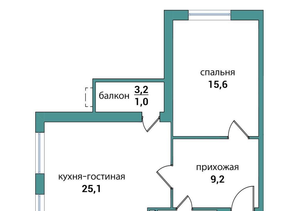 квартира г Самара Гагаринская ЖК Логика-2 фото 1