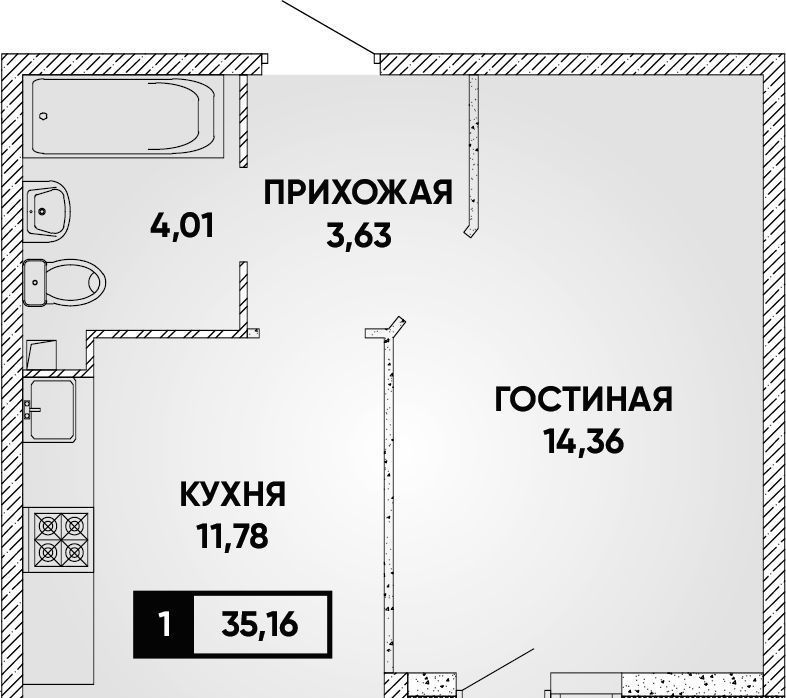 квартира г Краснодар р-н Прикубанский ул Наставников фото 1