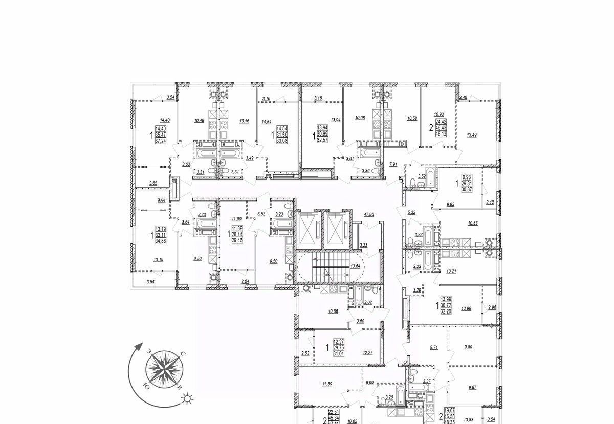 квартира г Волгоград р-н Тракторозаводский ул Тракторостроителей 27/1 фото 2