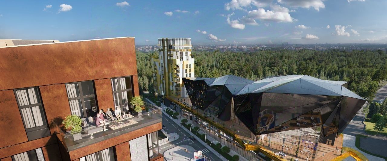 квартира г Москва п Десеновское п Ватутинки ЖК Russian Design District метро Ольховая к 2С фото 23