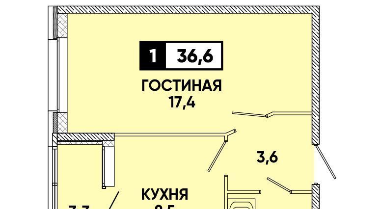 квартира г Ставрополь р-н Промышленный ул Тухачевского 31/2 фото 1