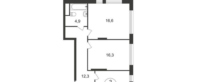 п Внуковское Переделкино Ближнее мкр, 16-й кв-л, к 3 фото