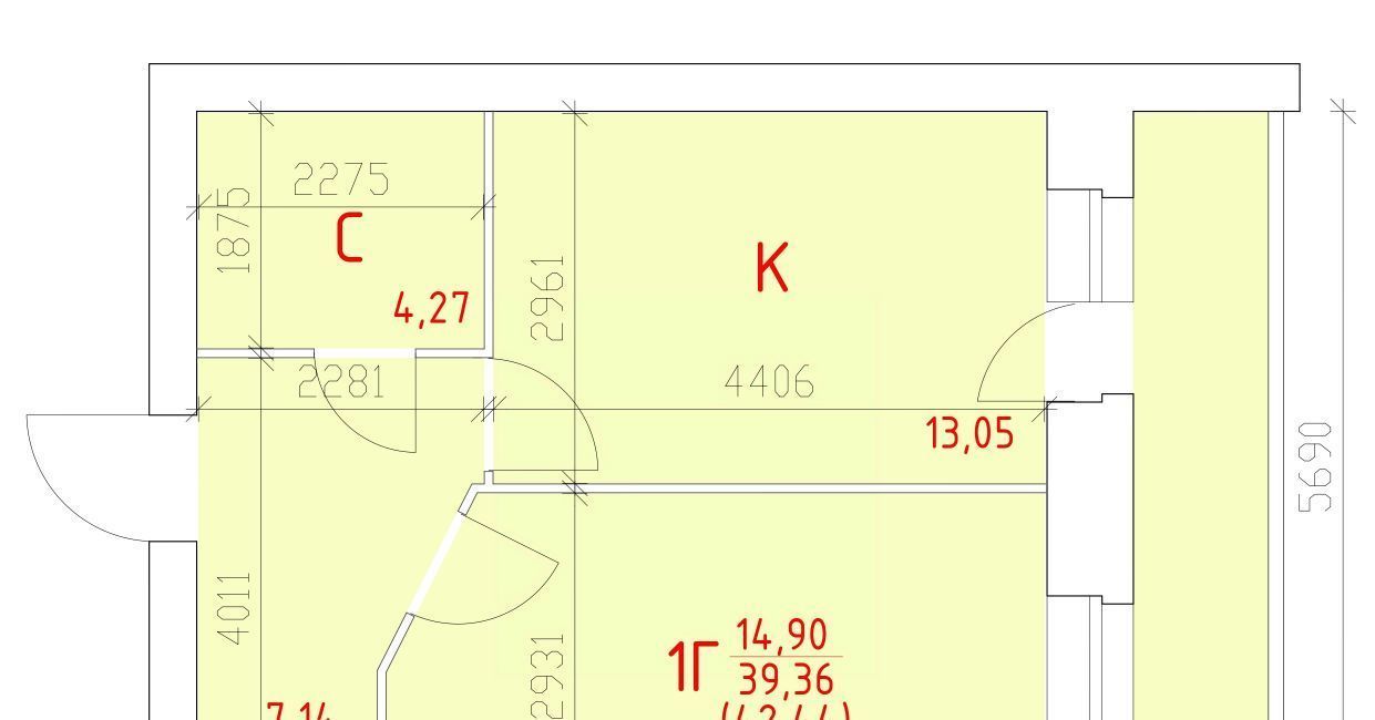 квартира г Череповец р-н Зашекснинский 108-й микрорайон фото 1
