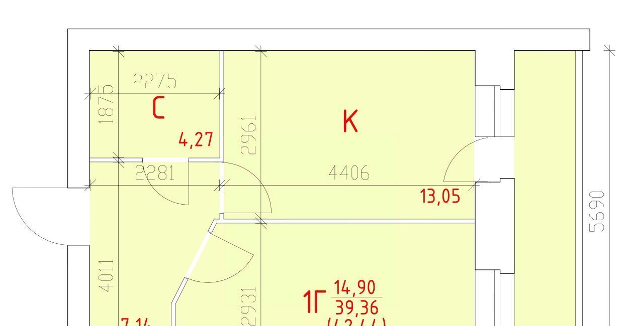 квартира г Череповец р-н Зашекснинский 108-й микрорайон фото 1