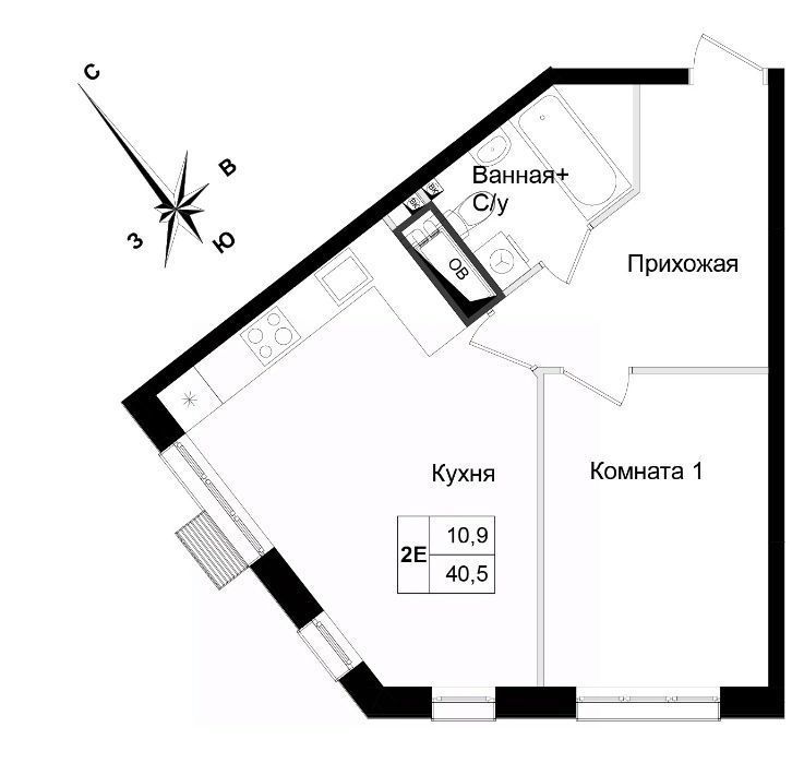 квартира г Химки ЖК «Две Столицы» Беломорская фото 2