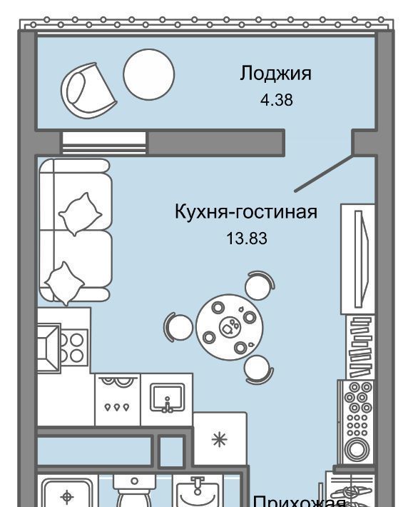 квартира г Ульяновск р-н Заволжский Новый Город ЖК Юлла 10-й кв-л фото 1