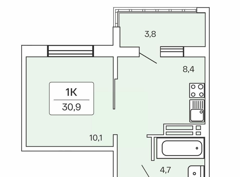 квартира г Новосибирск ул Сибиряков-Гвардейцев 53/10 Площадь Маркса фото 1