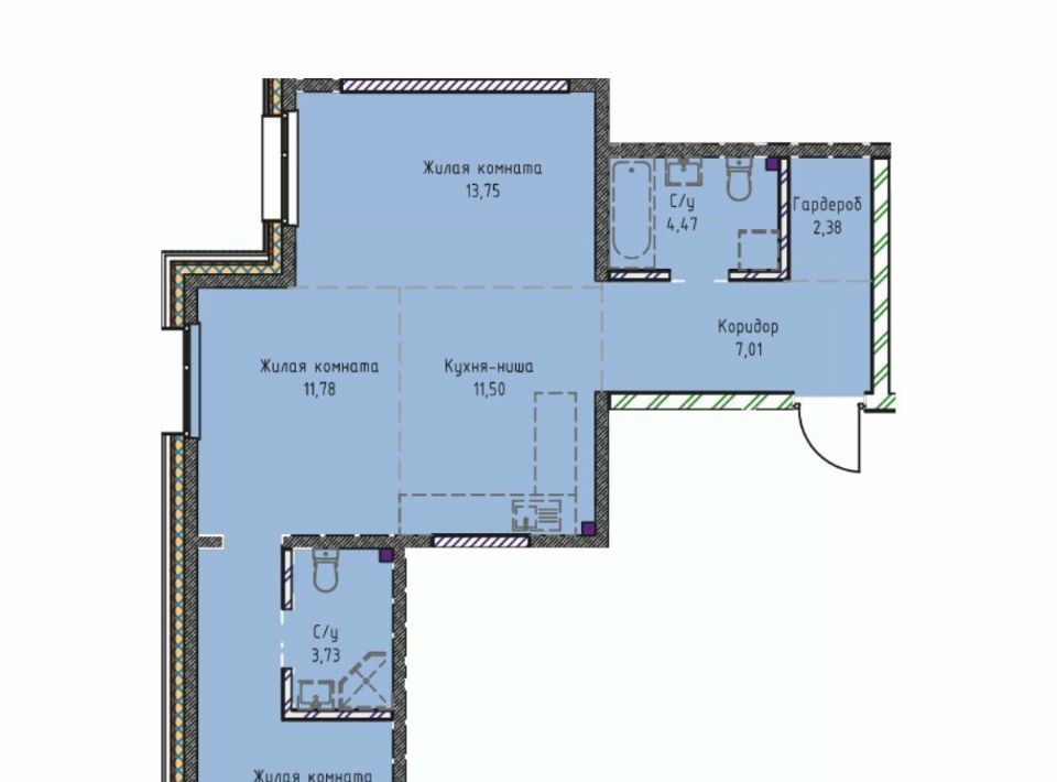 квартира г Иркутск р-н Правобережный ул Култукская фото 1