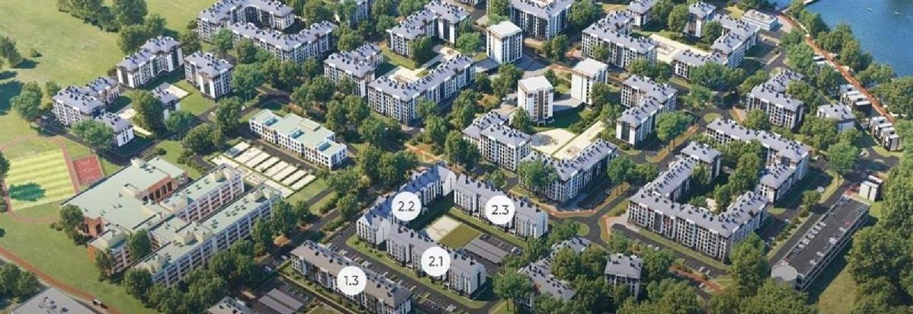 квартира р-н Гурьевский г Гурьевск Риверпарк жилой комплекс фото 7