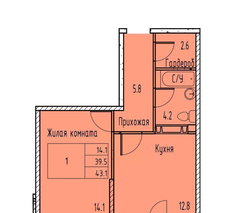 квартира г Ростов-на-Дону р-н Советский ЖК Грей фото 1