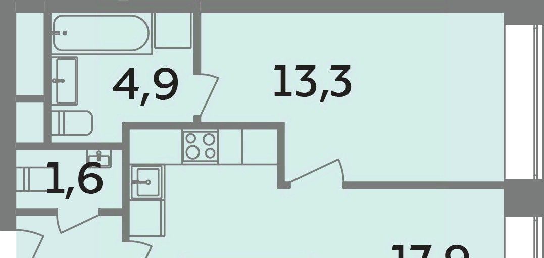 квартира г Москва Давыдково ш Сколковское 40к/3 фото 1