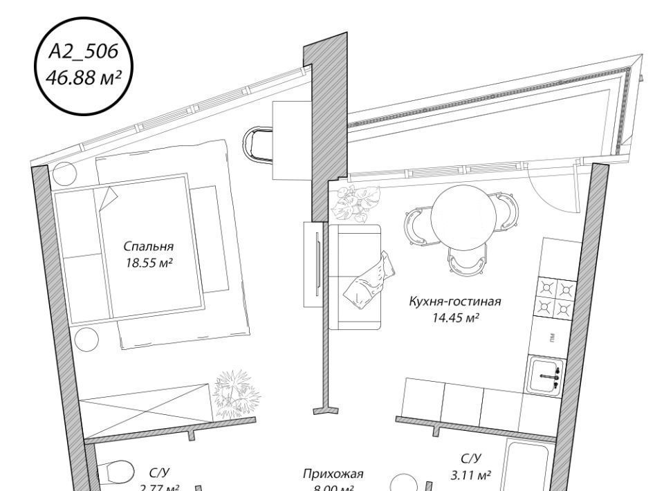 квартира г Москва метро Строгино ул 5-я Мякининская 20 фото 1