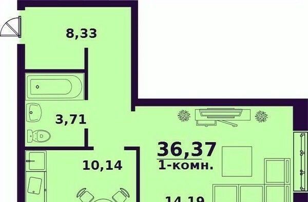 р-н Заволжский ЖК «Сиреневый» 4 фото