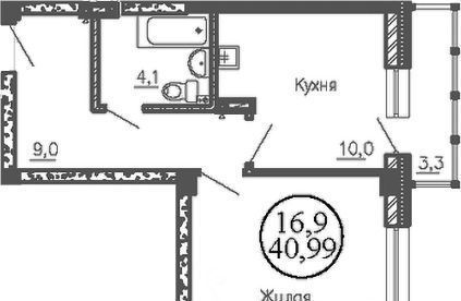 квартира г Новосибирск Золотая Нива ул Коминтерна 6/1 120с фото 1