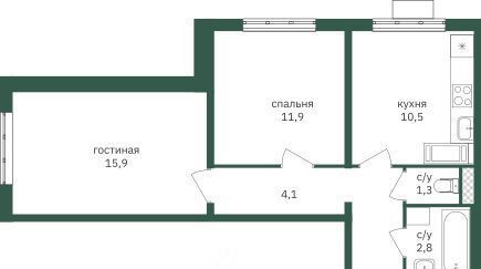 метро Лесопарковая ш Варшавское 170ек/3 фото