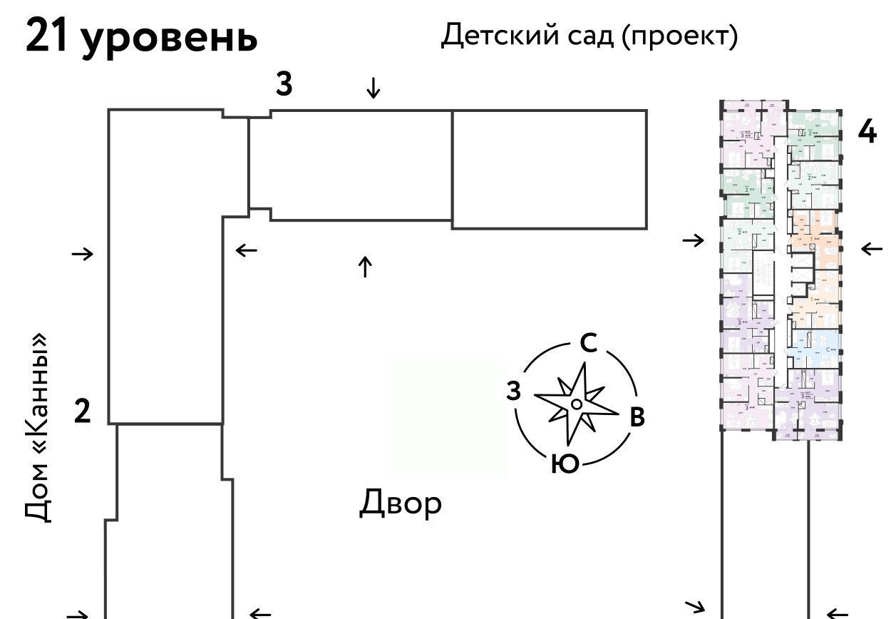 квартира г Тюмень р-н Центральный ул Береговая 100к/1 фото 2