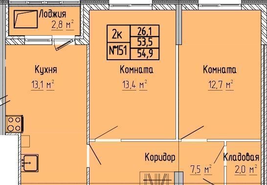 квартира г Тверь р-н Московский ЖК «Атлант» фото 1