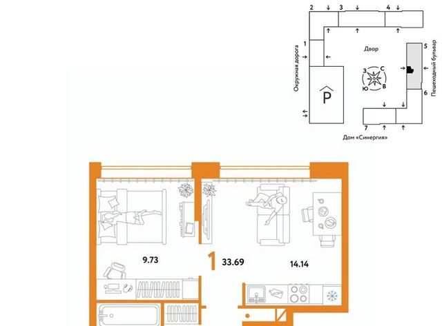 р-н Калининский ул Интернациональная 199к/10 фото