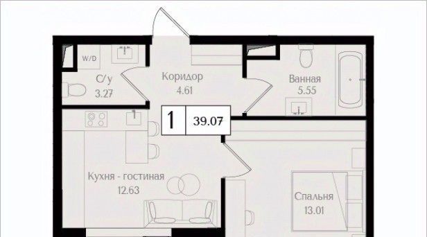 квартира г Москва метро Преображенская площадь ЖК «Преображенская площадь» площадь фото 1