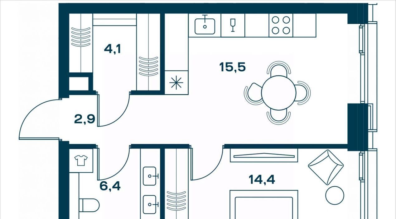 квартира г Москва метро Красный Балтиец ул Часовая 28к/8 фото 1