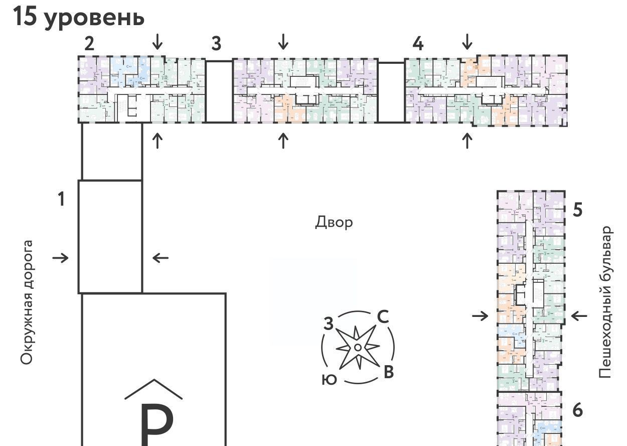 квартира г Тюмень р-н Калининский ЖК «Юнион» фото 2