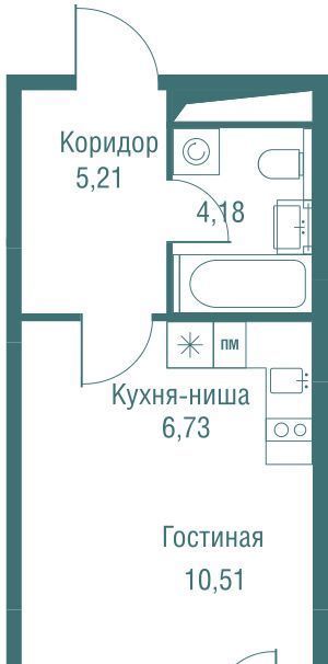 квартира г Одинцово ЖК «Одинбург» Одинцово фото 2